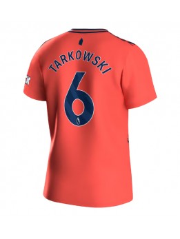 Moški Nogometna dresi replika Everton James Tarkowski #6 Gostujoči 2023-24 Kratek rokav